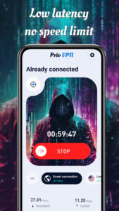 دانلود فیلتر شکن VPN برای اندروید PrivVPN