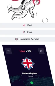 دریافت لاین وی پی ان برای اندروید Line VPN